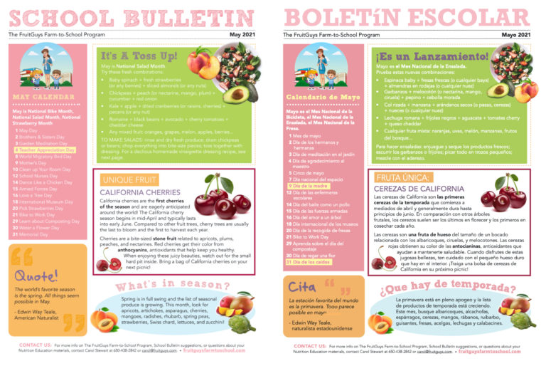 bilingual school bulletins