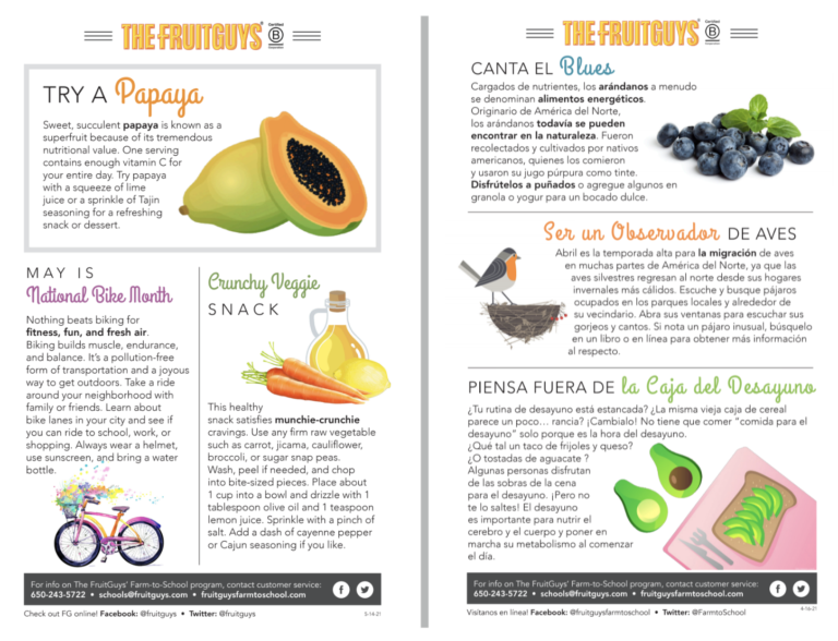 bilingual weekly flyers