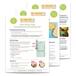 Cafeteria staff flyers